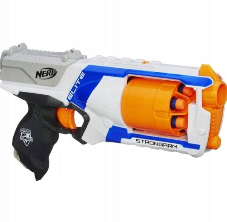 

Игрушечный бластер Hasbro Elite Strongarm-Бластер Нерф Элит Стронгарм-Нерф 36033