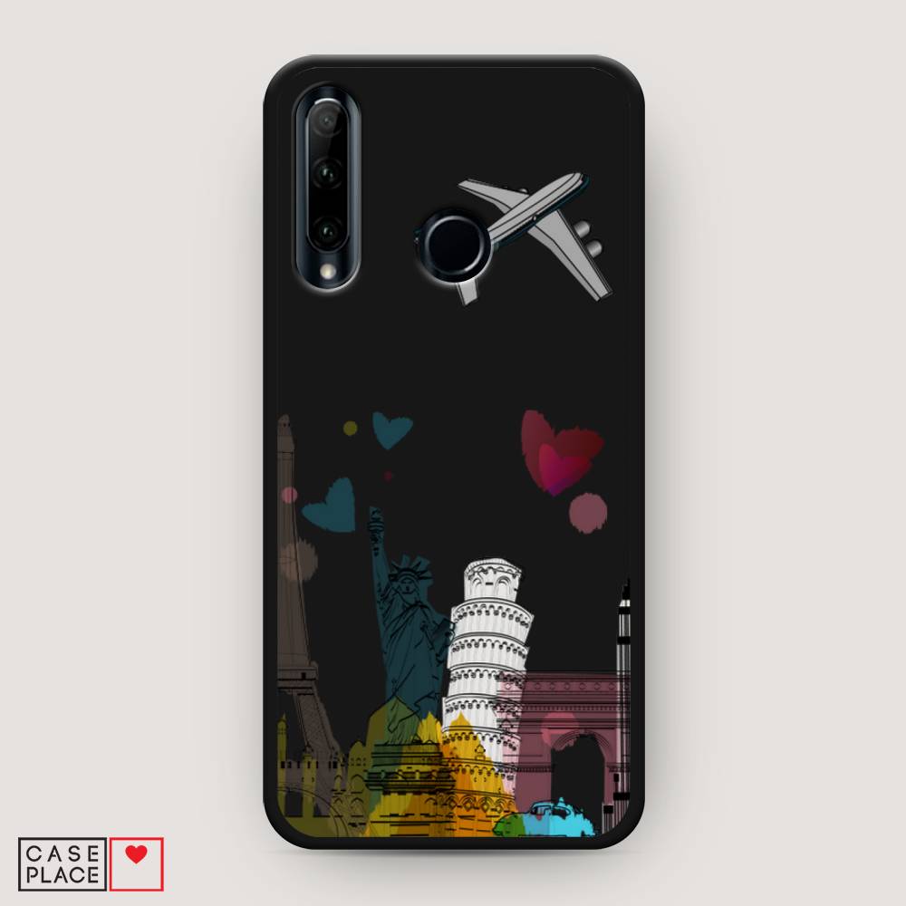 

Чехол Awog на Honor 20 Lite 2019 "Самолет путешествий", Желтый, 68952-1