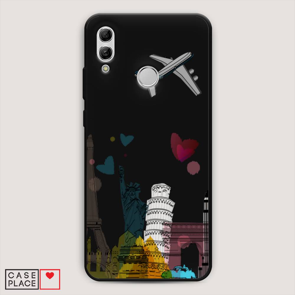 

Чехол Awog на Honor 10 Lite "Самолет путешествий", Желтый, 67552-1