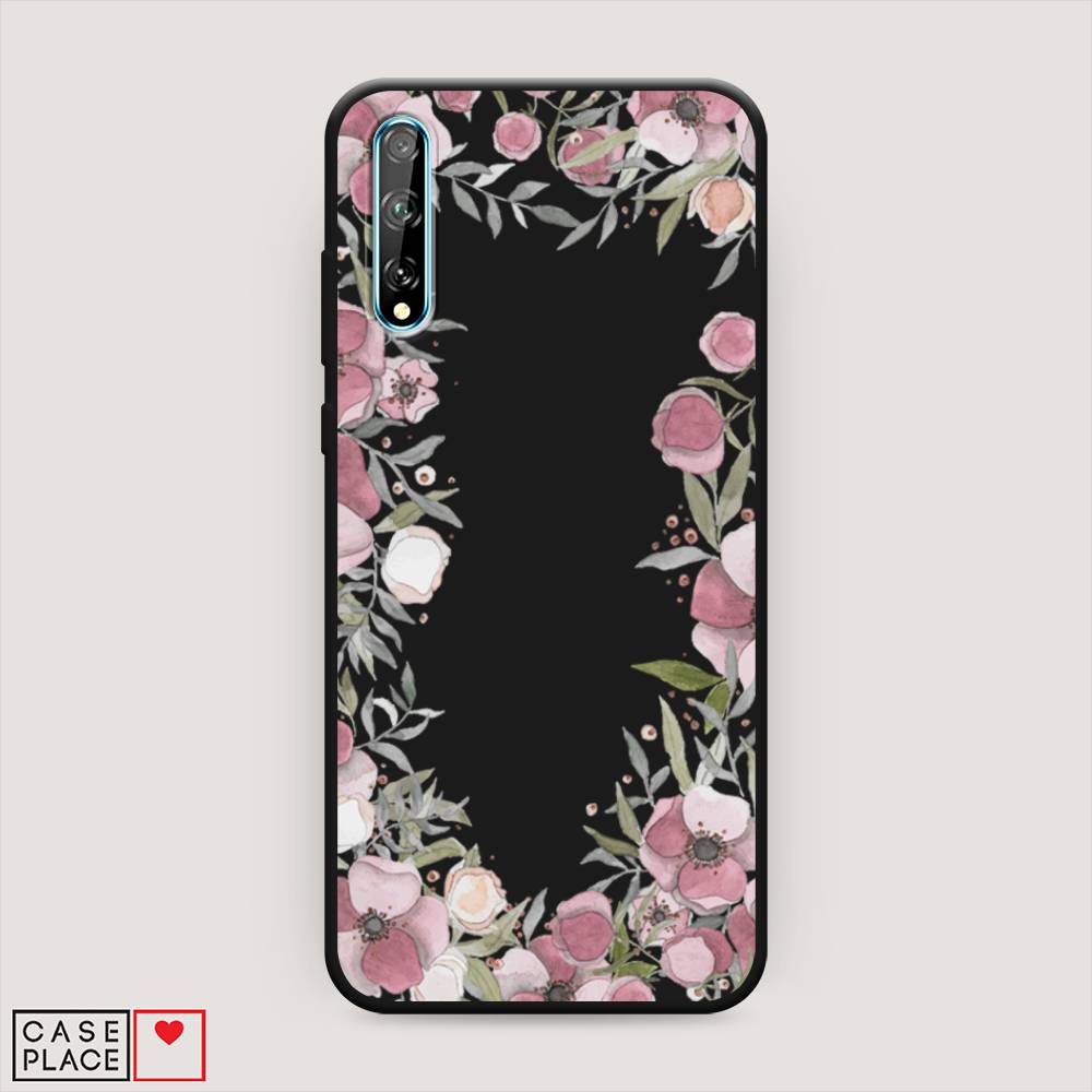 

Чехол Awog на Huawei Y8p "Розовая цветочная рамка", Розовый;зеленый, 6103452-1