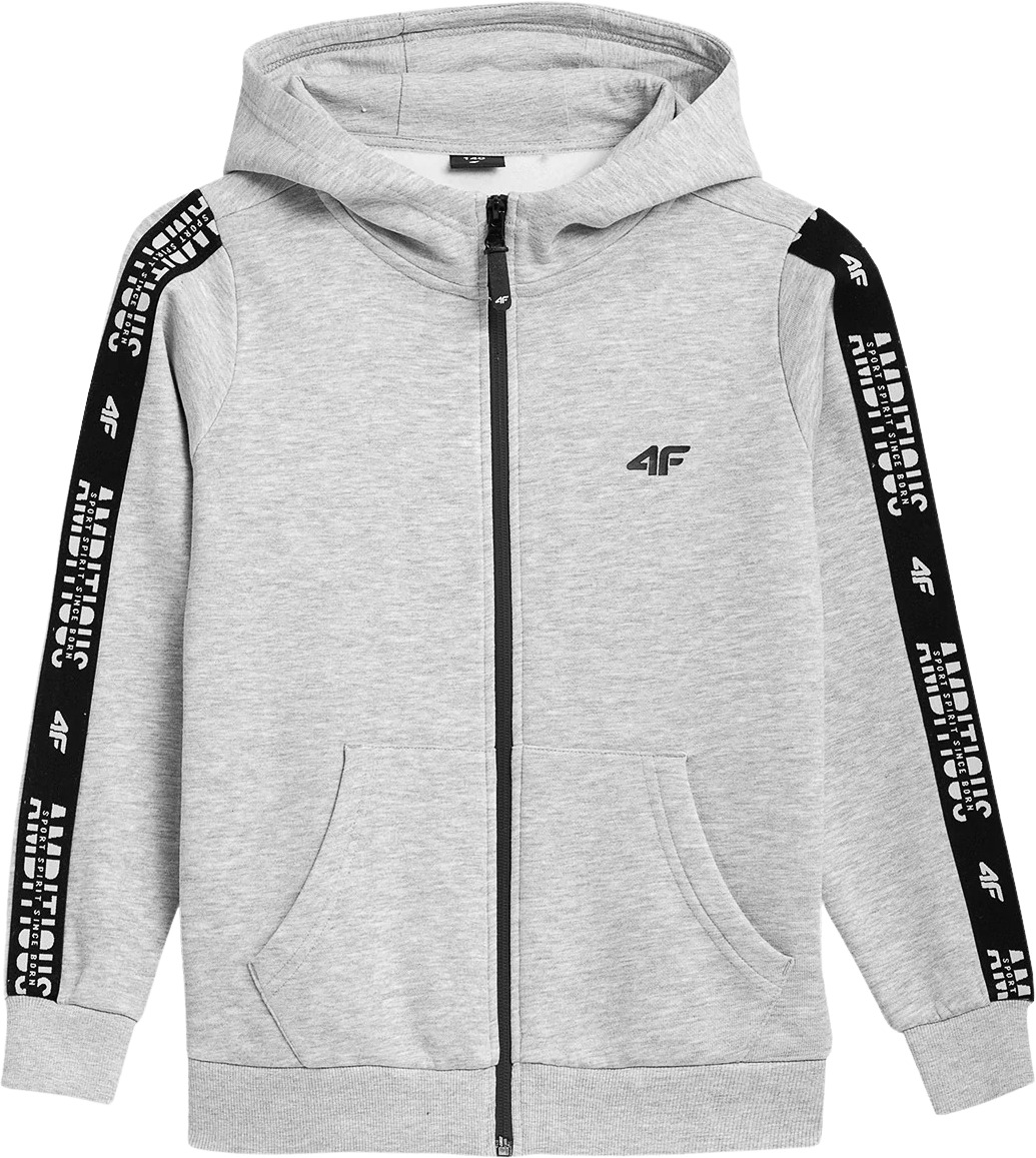 

Толстовка детская 4F Boy'S Sweatshirts HJZ21-JBLM003A-27M цв.серый р.146, Boy'S Sweatshirts