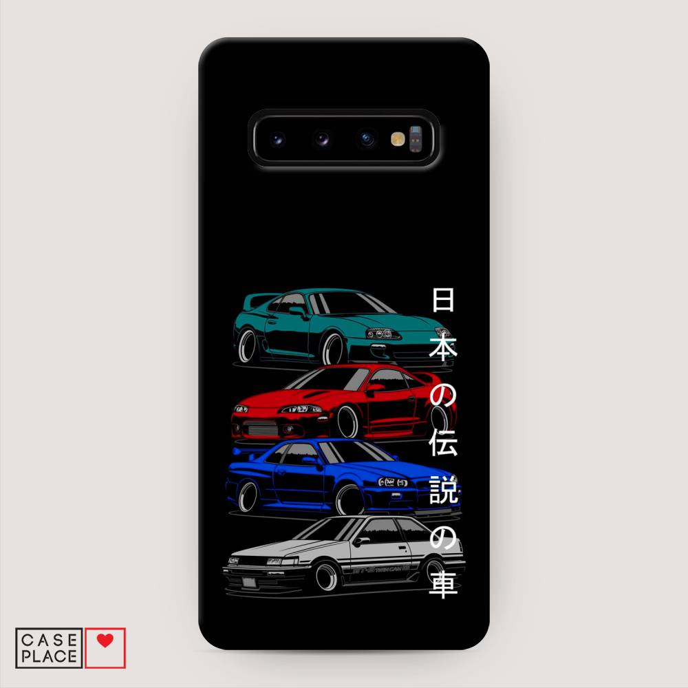 фото Пластиковый чехол "jdm legend cars" на samsung galaxy s10 + awog