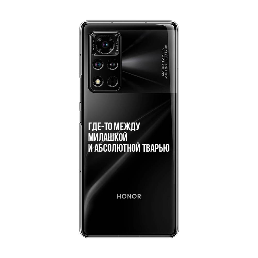 фото Чехол awog "почти милашка" для honor v40