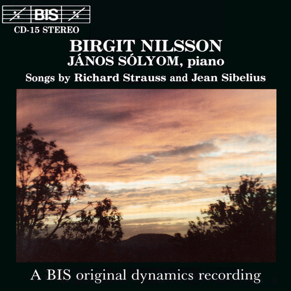 

Strauss, R. / Sibelius: Songs. Birgit Nilsson (1 CD)