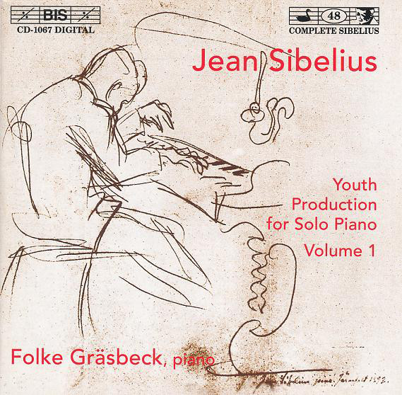

Sibelius - Youth Production for Solo Piano, Vol.1 / Folke Grasbeck, (1 CD)