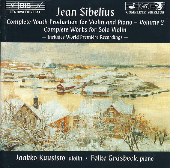 

Sibelius - Complete Youth Production for Violin and Piano, Vol.2 (1 CD)