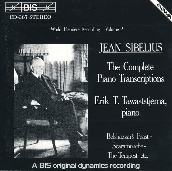 

Sibelius - Complete Piano Transcriptions, Vol. 2 / Erik T. Tawaststjerna (1 CD)