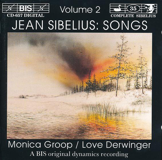 Sibelius - Songs, Vol.2 / Monica Groop (1 CD)