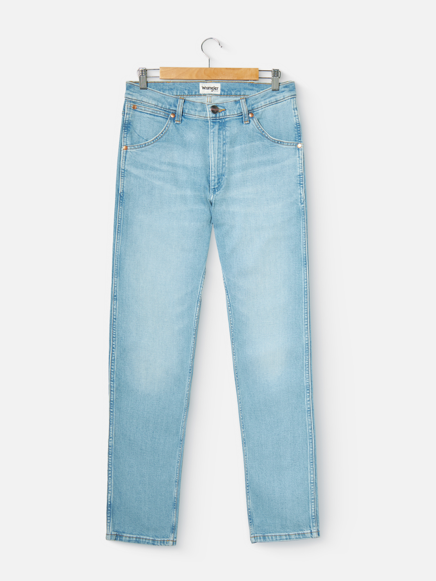 

Джинсы мужские Wrangler 112341385015 голубые 32/34, Голубой, 112341385