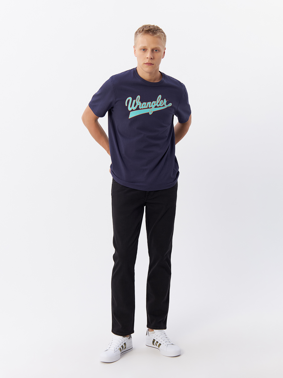 

Джинсы мужские Wrangler 112339307019 черные 32/34, Черный, 112339307