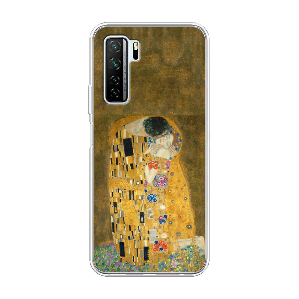 

Чехол Awog на Huawei P40 lite 5G "Поцелуй Гюстава Климта", Желтый, 6103050-9