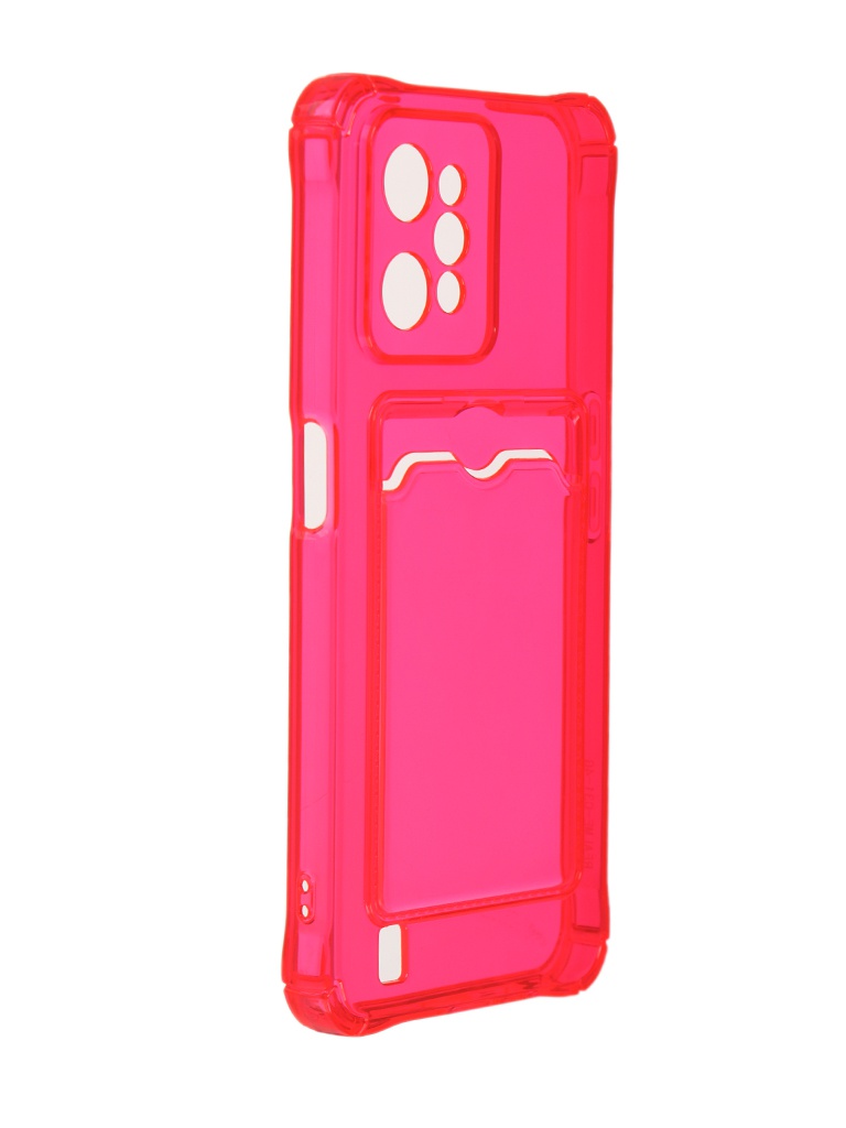 

Чехол Zibelino для Realme C31 2022 Silicone Card Holder Red ZSCH-RLM-C31-CAM-RED