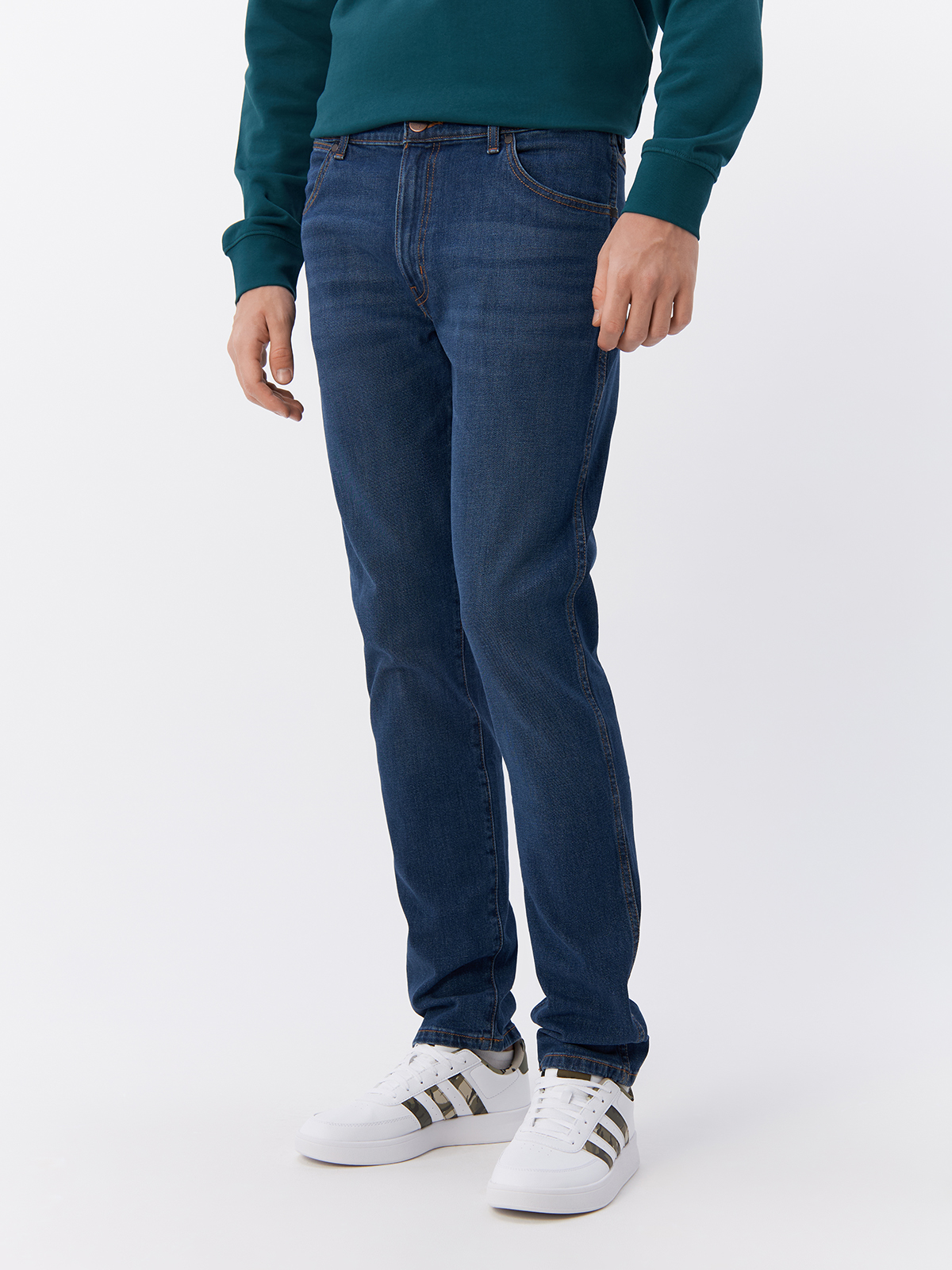 

Джинсы мужские Wrangler 112339310022 синие 32/32, Синий, 112339310