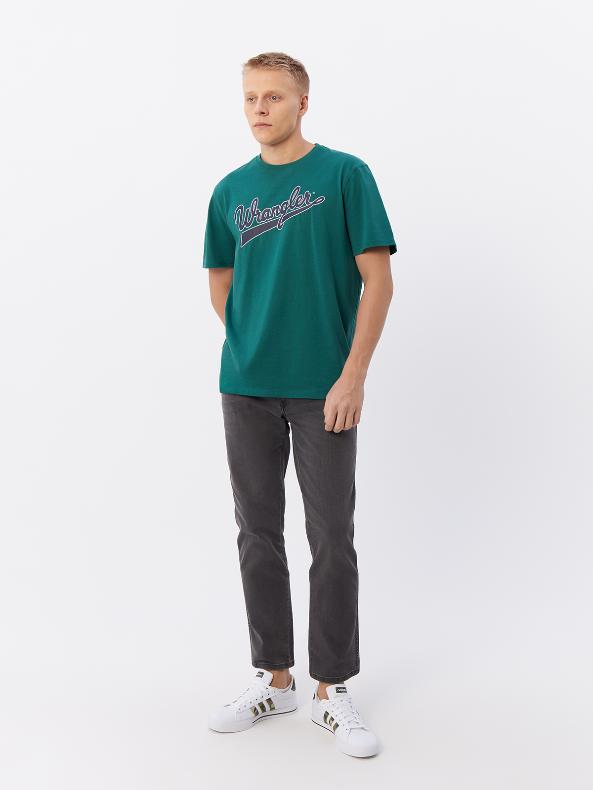 

Джинсы мужские Wrangler 112339302018 серые 32/32, Серый, 112339302