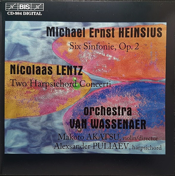 

Heinsius / Lentz - Orchestral music (1 CD)