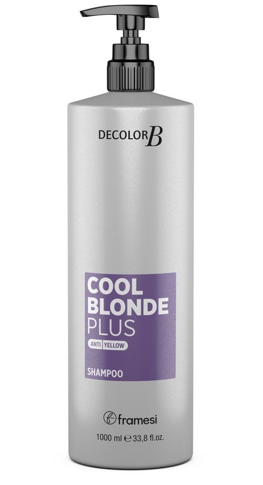 фото Шампунь для холодных оттенков светлых волос framesi decolor b cool 1000 мл