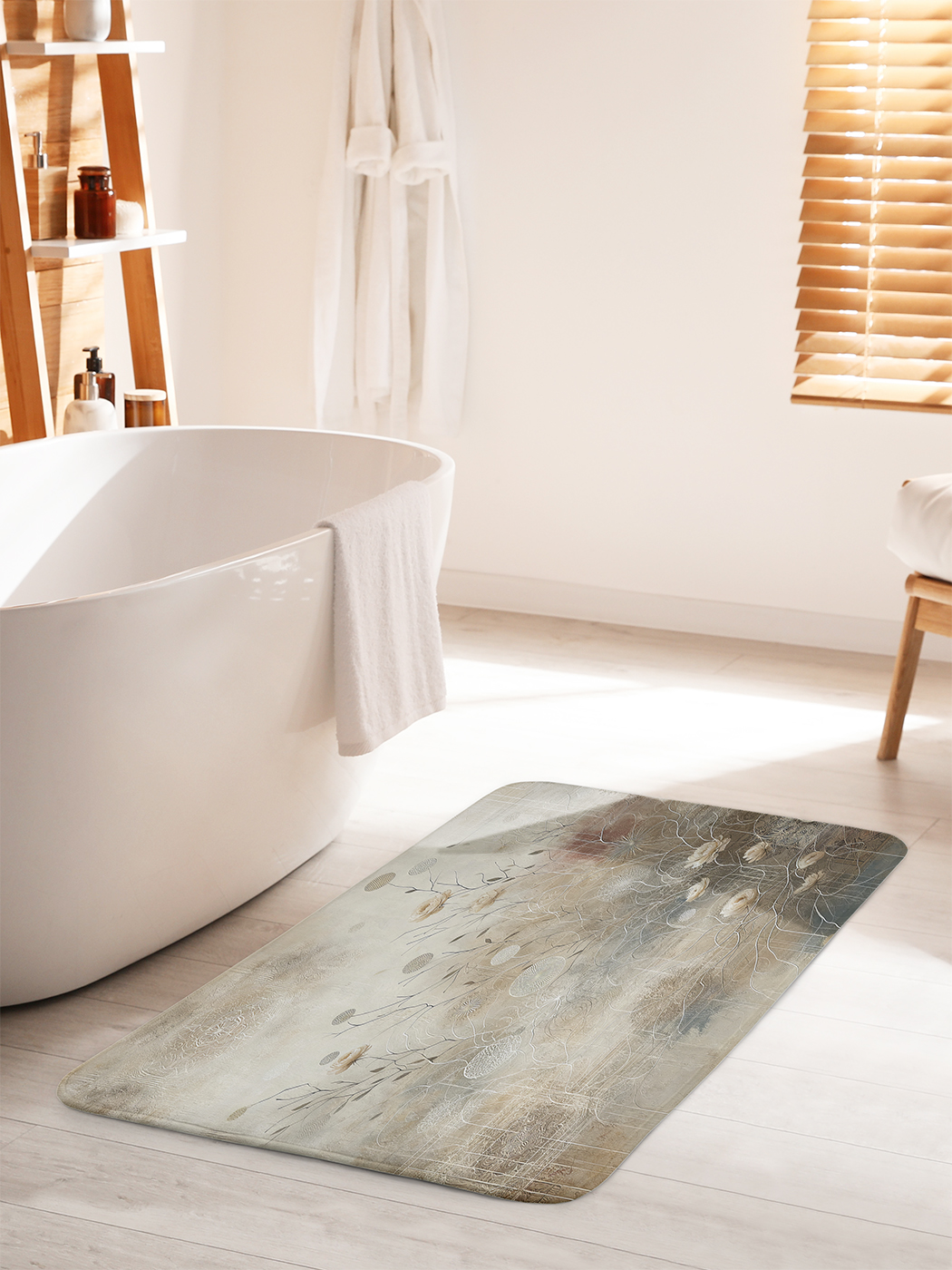 

Коврик для ванной туалета душа JoyArty "Пустыня роз", bath_sd2192_60x100