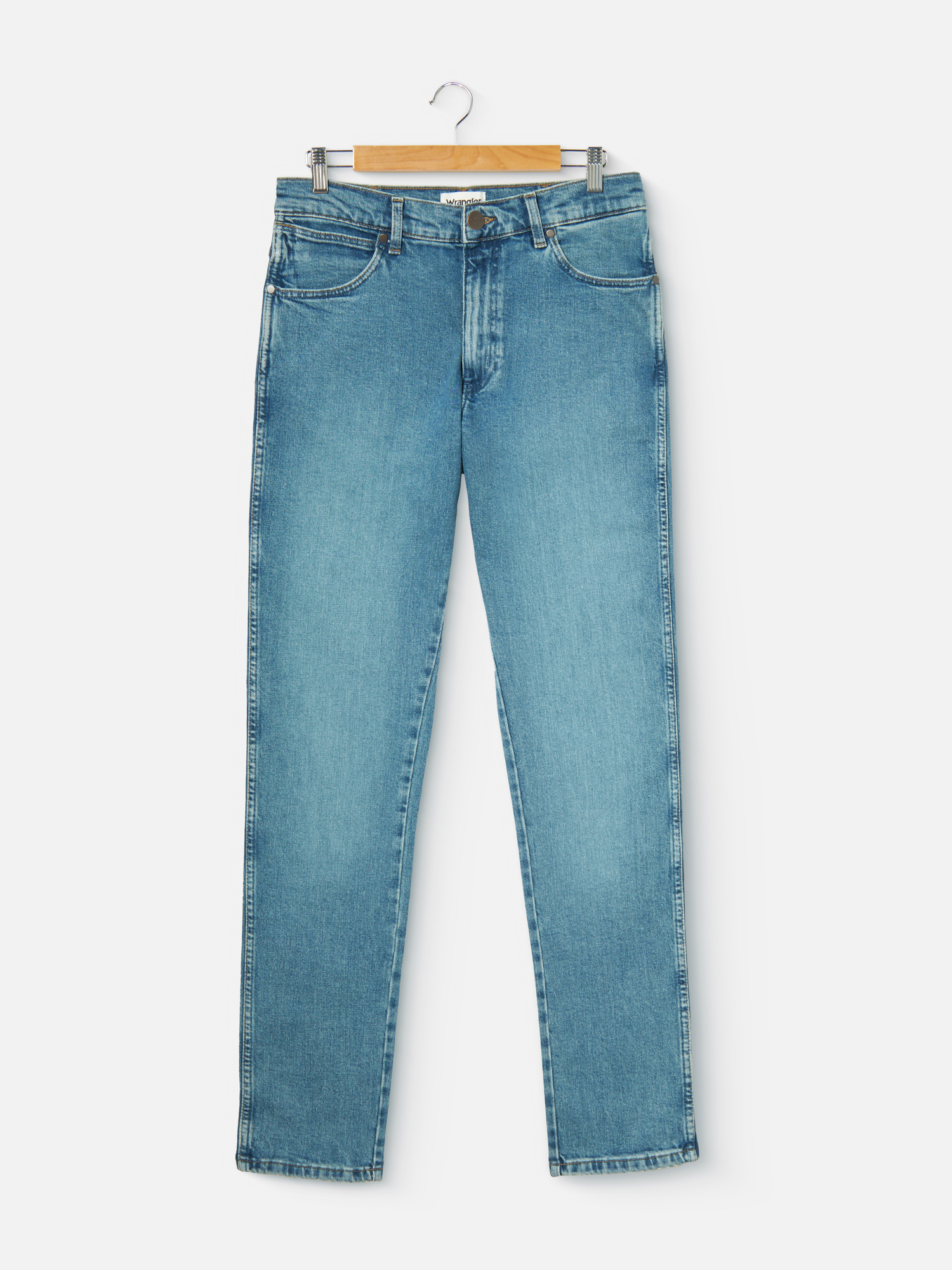 

Джинсы мужские Wrangler 112341402 синие 31/34, Синий, 112341402