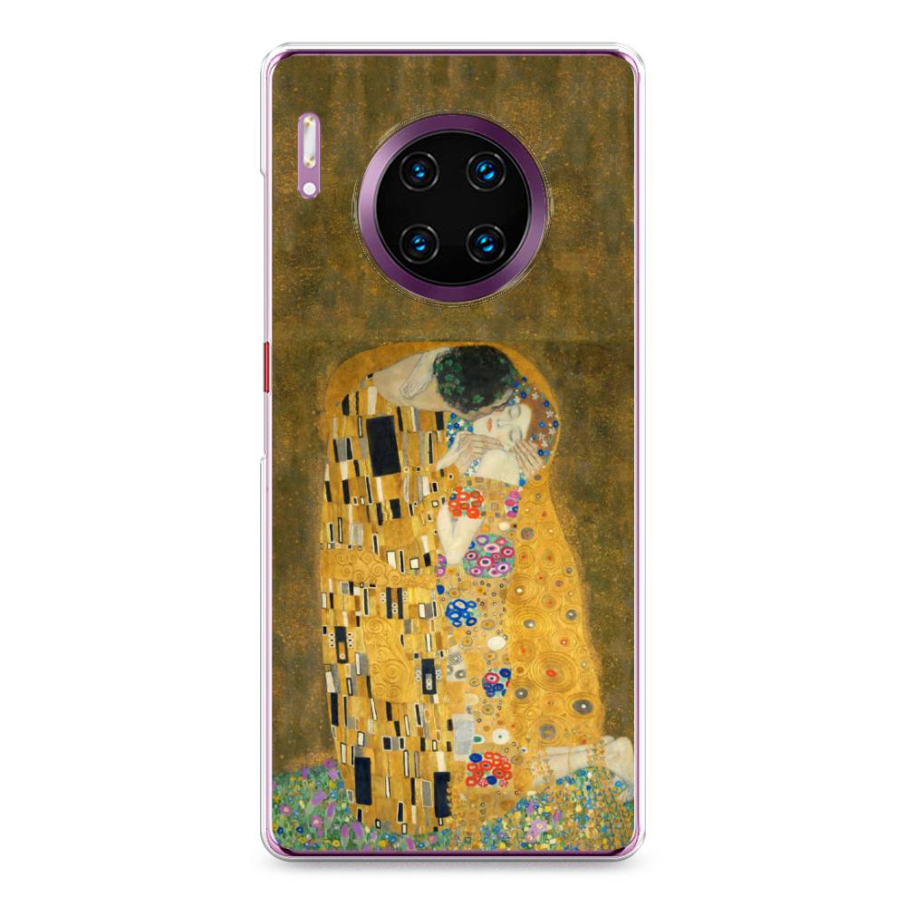 

Чехол Awog на Huawei Mate 30 Pro "Поцелуй Гюстава Климта", Желтый, 610450-9