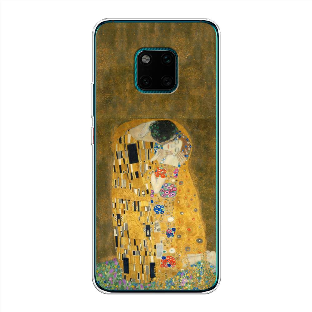 

Чехол Awog на Huawei Mate 20 Pro "Поцелуй Гюстава Климта", Желтый, 67050-9
