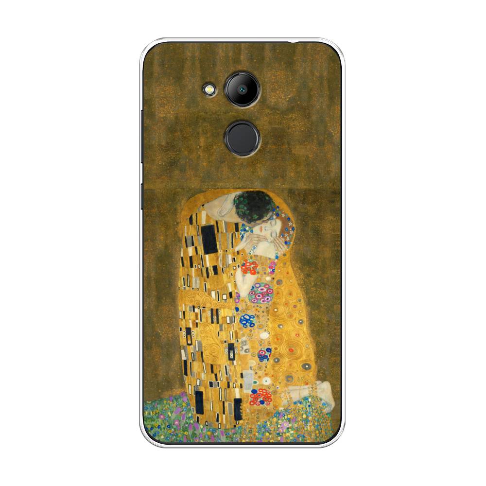 

Чехол Awog на Honor 6C Pro "Поцелуй Гюстава Климта", Желтый, 63850-9