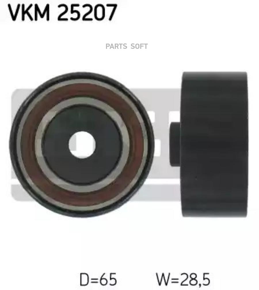 

SKF Ролик промежуточный ремня ГРМ Opel Astra H 1.7CDTi 16V 04-, VKM25207