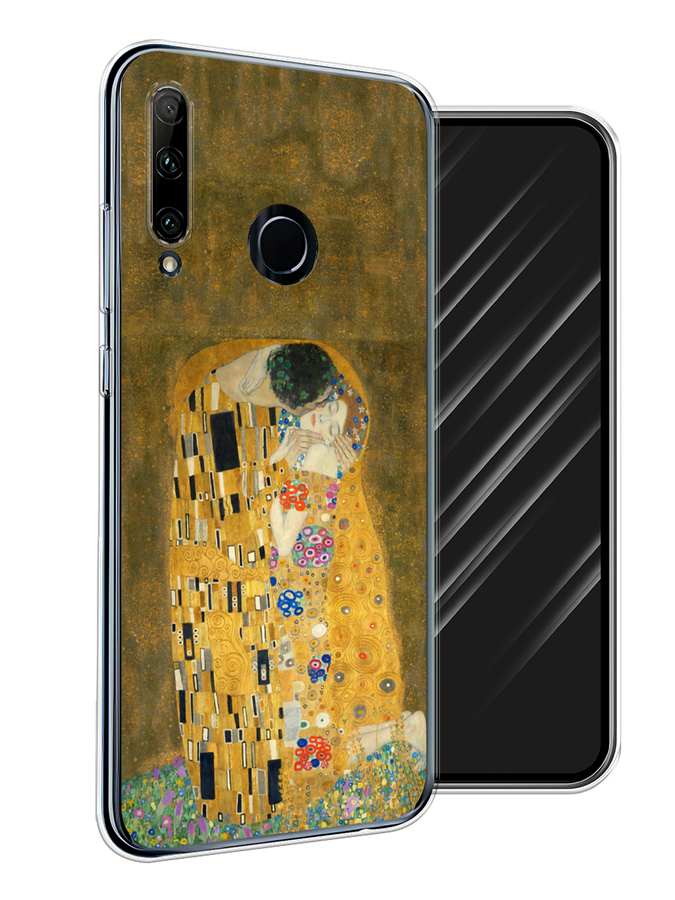 

Чехол Awog на Honor 20 Lite 2019 "Поцелуй Гюстава Климта", Желтый, 68950-9