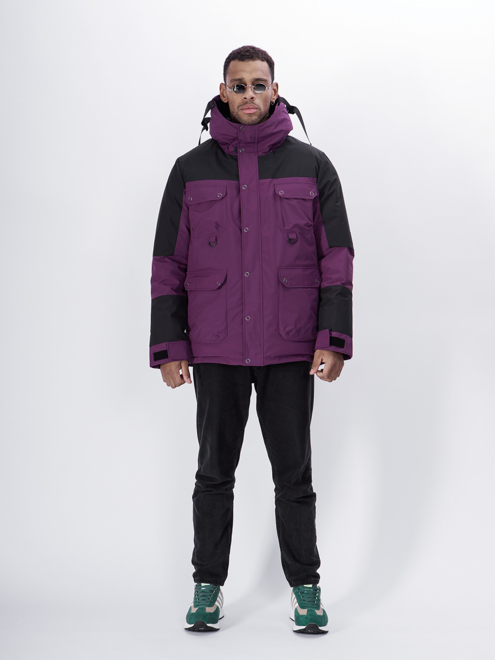 фото Горнолыжная куртка mtforce мужская фиолетового цвета 2302f, 48