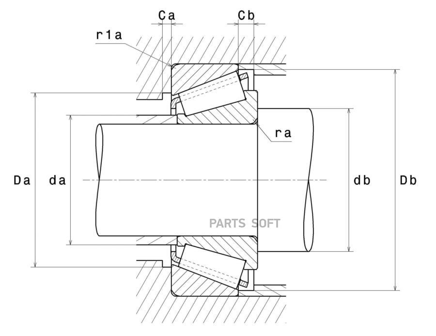 

Skf Подшипник Citroen C3,C4, 32005XQ