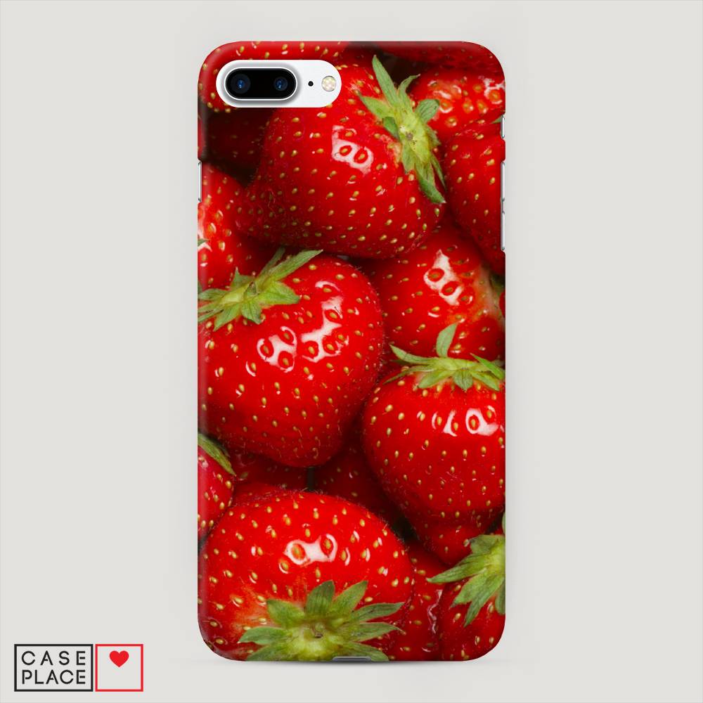 

Пластиковый чехол "Клубника" на Apple iPhone 7 Plus, 10720-7