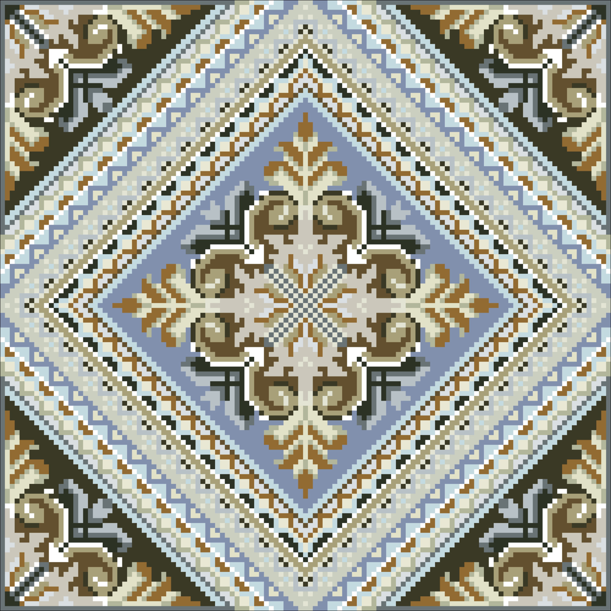 фото Набор алмазной мозаики яркие грани ферзь декор для сидения