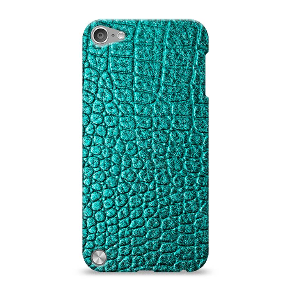 

Пластиковый чехол "Бирюзовая змея" на Apple iPod Touch, 11120-2