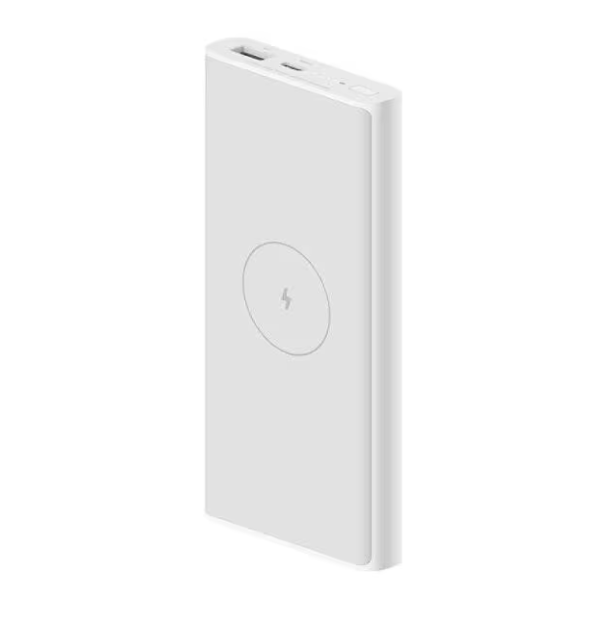 Портативный аккумулятор Xiaomi Mi Wireless Power Bank WPB15PDZM, 10000 mAh, белый