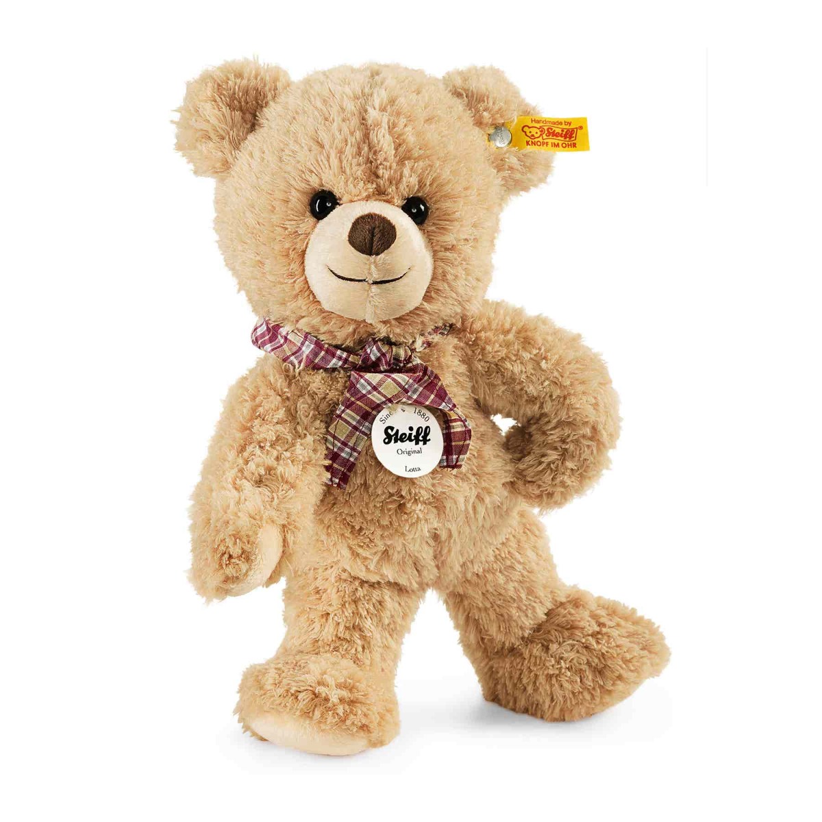 Мягкая игрушка Steiff Lotta Teddy Bear beige бежевый мягкая игрушка orange bear медвежонок медок 20 см