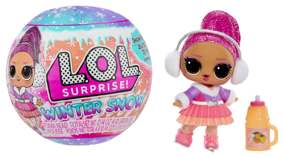 

Игрушка в шаре L.O.L. Surprise Winter Snow Tots 120643EUC