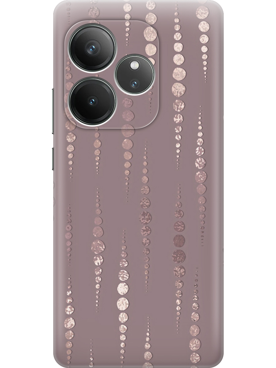 

Силиконовый чехол на Realme GT 6 / GT 6T / GT Neo 6 / GT Neo 6 SE с принтом 810316, Прозрачный;белый;розовый, 783984431