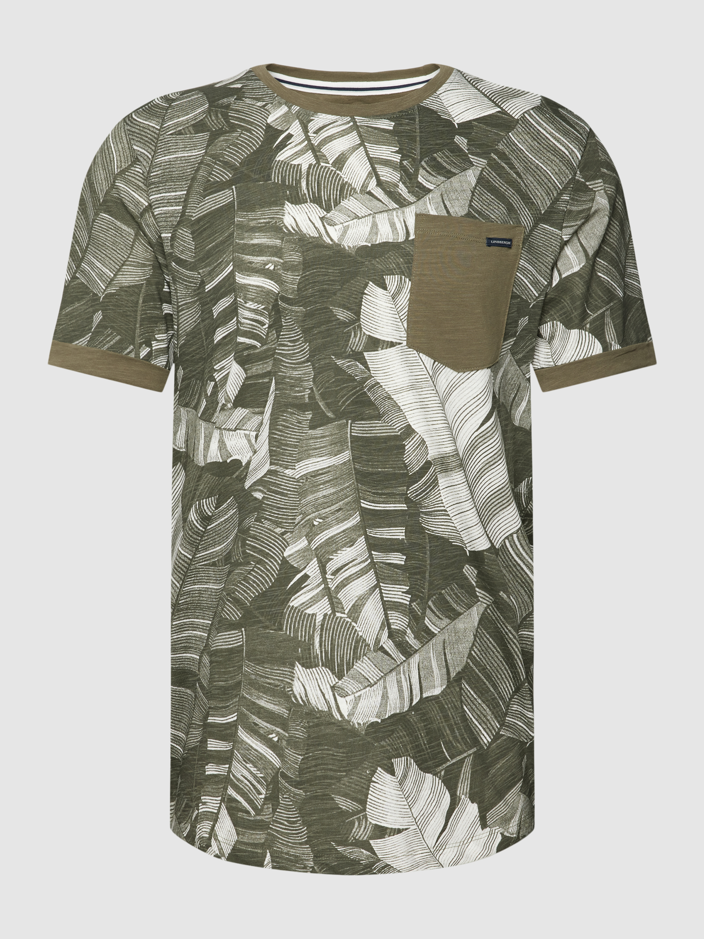 

Футболка мужская Lindbergh 1757727 хаки XL (доставка из-за рубежа), 1757727