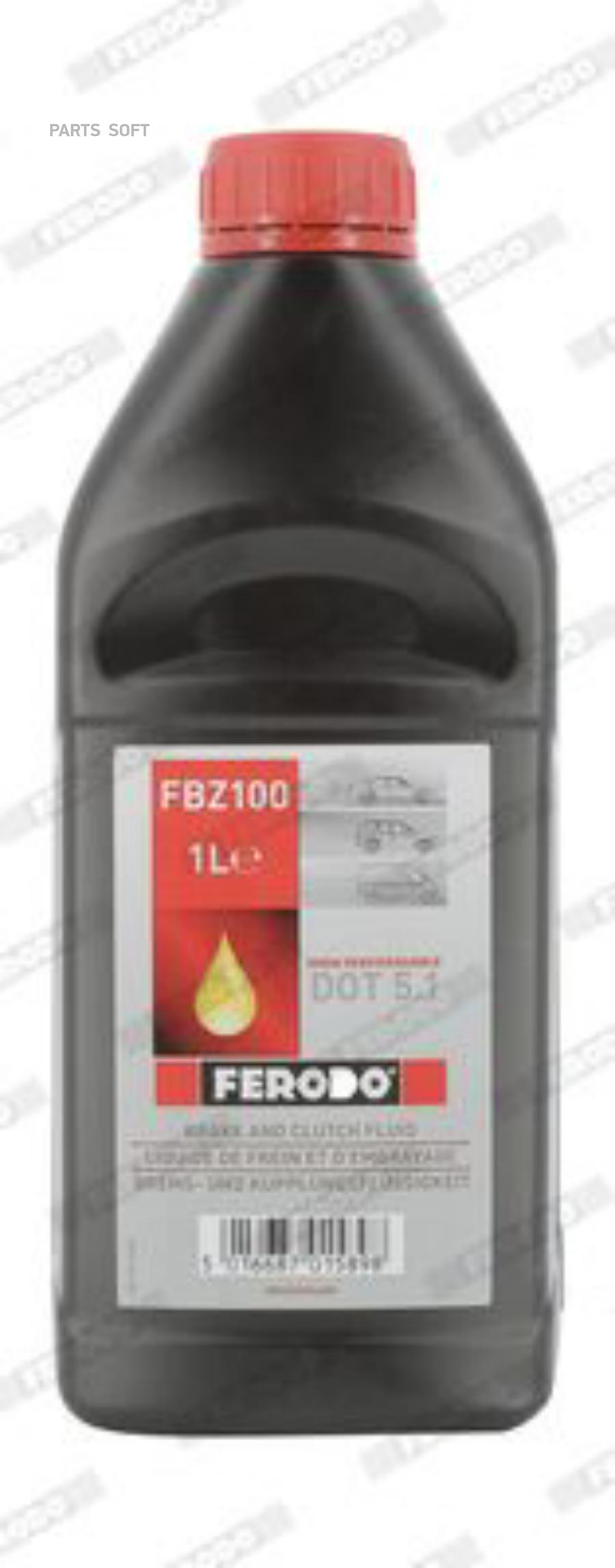 

Жидкость тормозная DOT5.1 1.0L FERODO