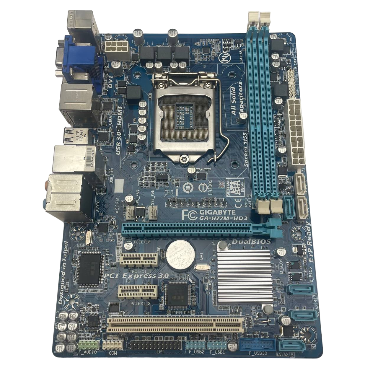 

Материнская плата GIGABYTE GA-H77M-HD3, GA-H77M-HD3