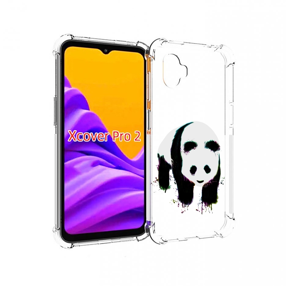 

Чехол MyPads панда в акварели для Samsung Galaxy Xcover Pro 2, Прозрачный, Tocco