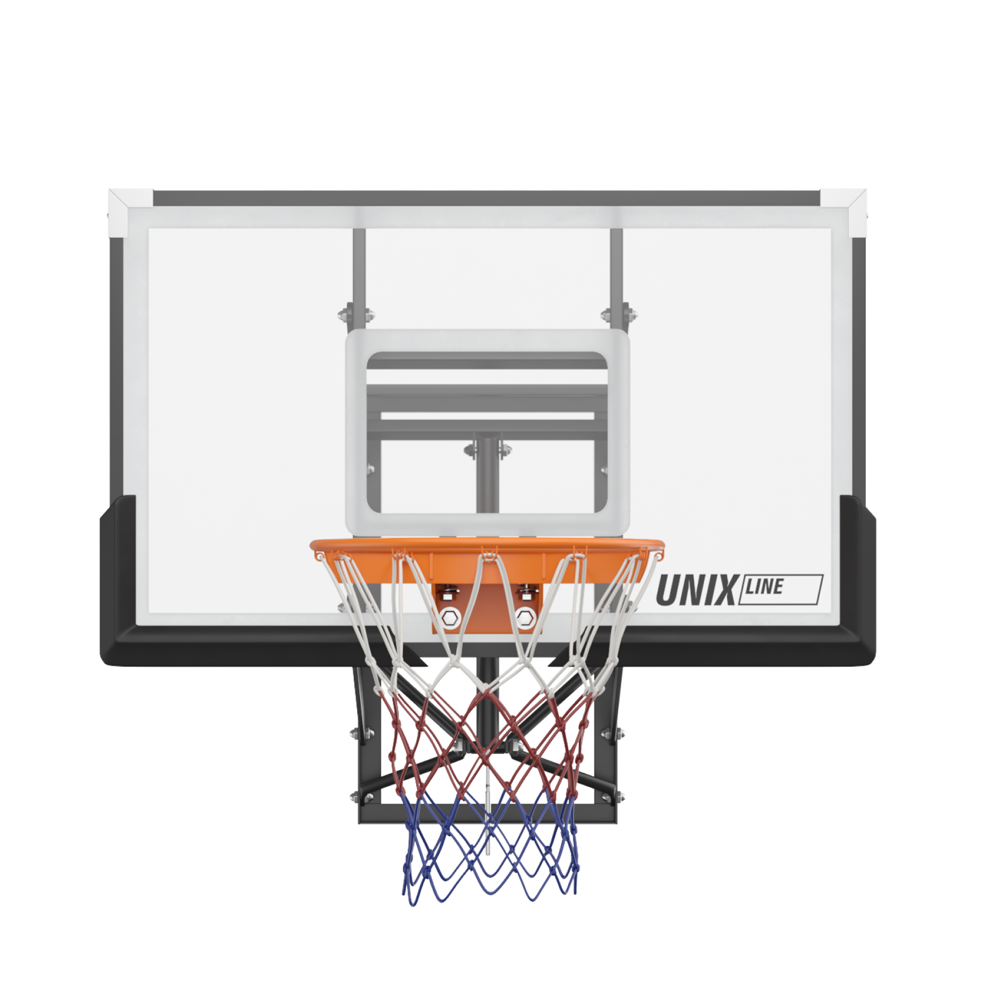 Баскетбольный щит регулируемый UNIX Line B-Backboard-PC 50x32 R45 27890₽