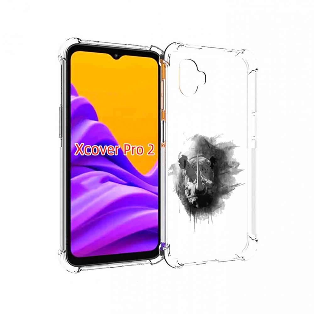 

Чехол MyPads носорог для Samsung Galaxy Xcover Pro 2, Прозрачный, Tocco