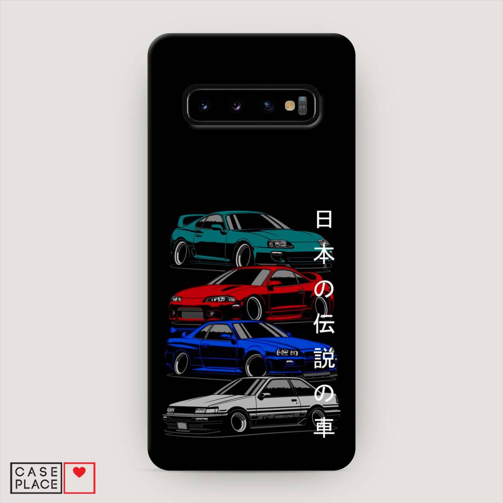 фото Пластиковый чехол "jdm legend cars" на samsung galaxy s10 awog