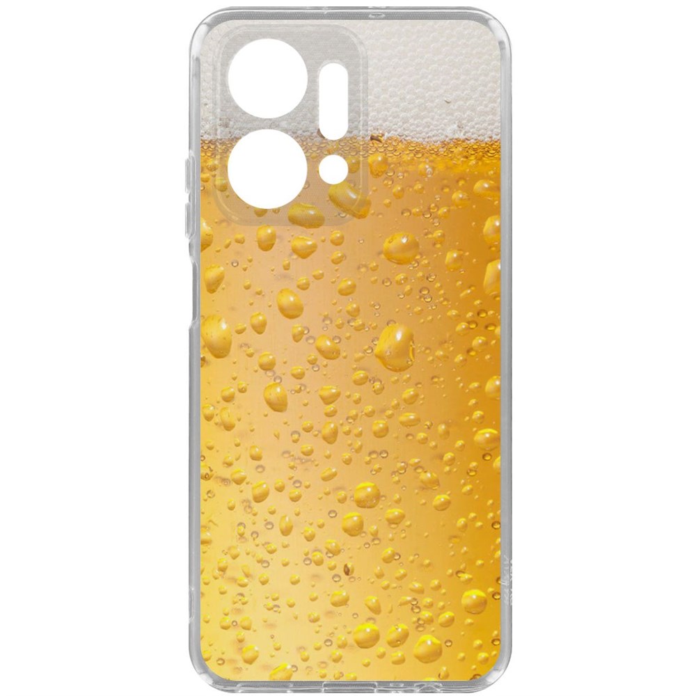

Чехол-накладка Krutoff Clear Case Пенное для Honor X7a, Прозрачный