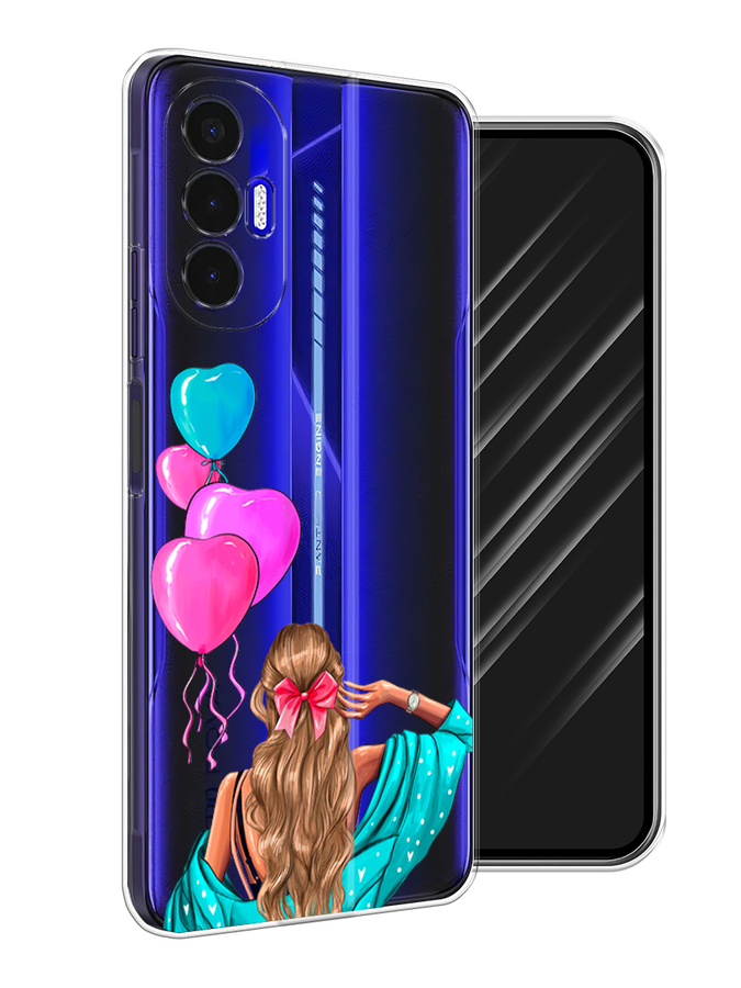 

Чехол Awog на Tecno Pova 3 "День Рождения", Разноцветный, 301550-7