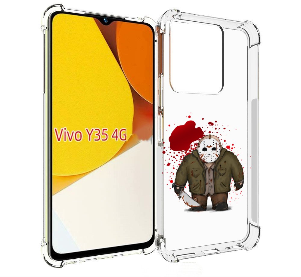 

Чехол MyPads джейсон для Vivo Y35 4G 2022 / Vivo Y22, Прозрачный, Tocco