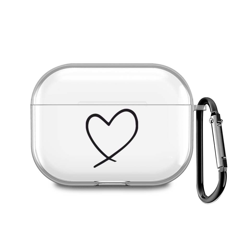

Чехол для наушников AirPods Pro 2 "Нарисованное сердечко", AIPC-440-9E-1