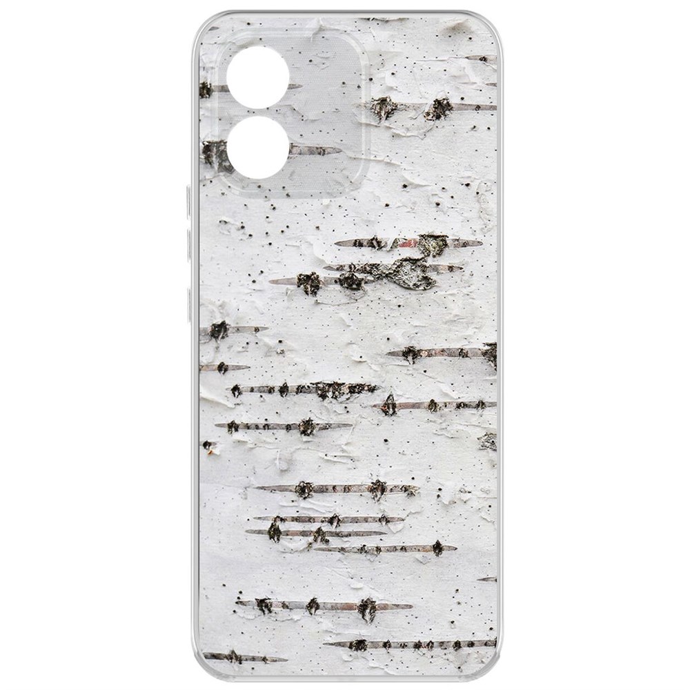 

Чехол-накладка Krutoff Clear Case Березка для Honor X5