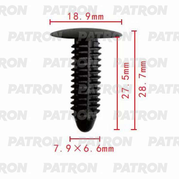 

Клипса Автомобильная PATRON P370154