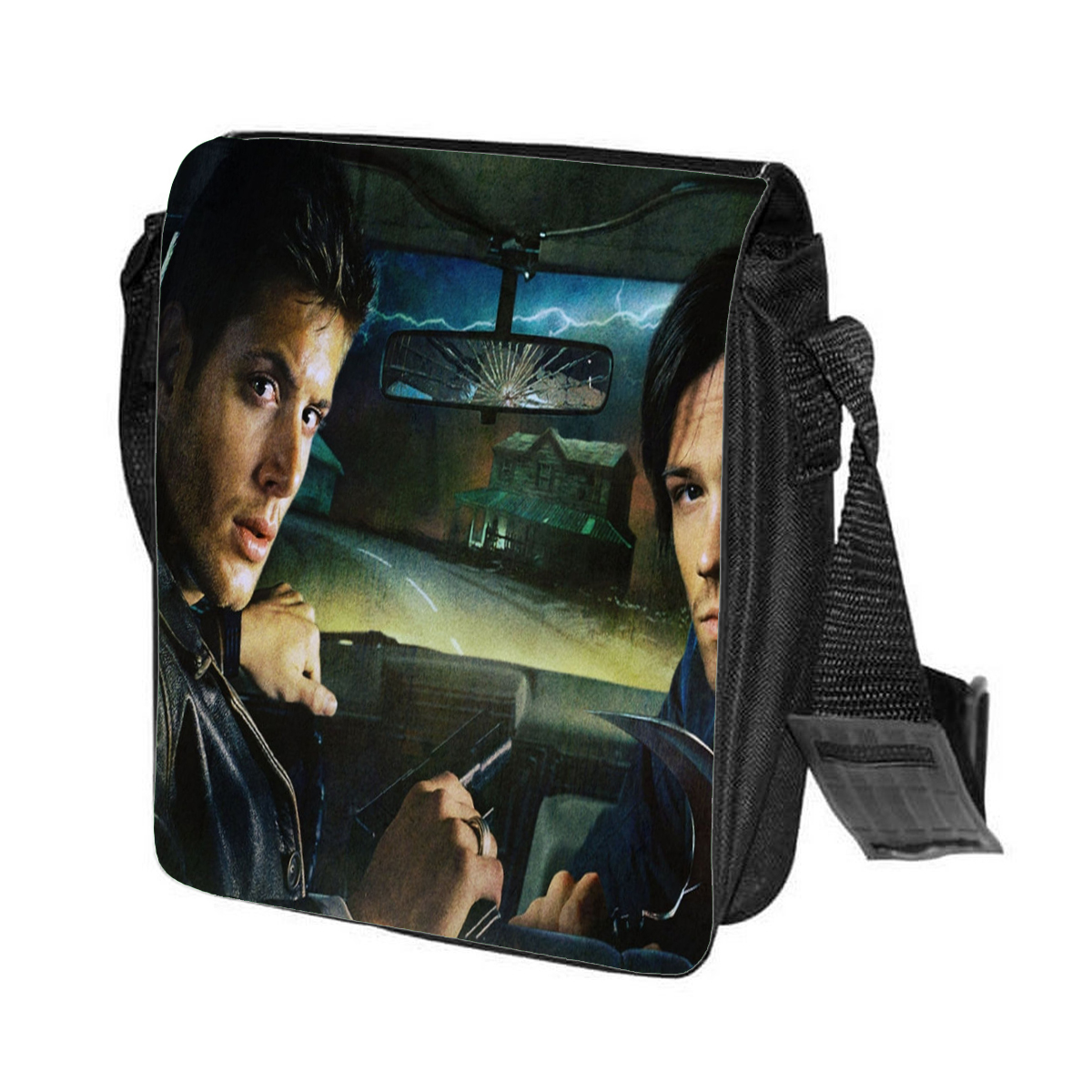 

Сумка унисекс CoolPodarok CN044375 черный, CN044375